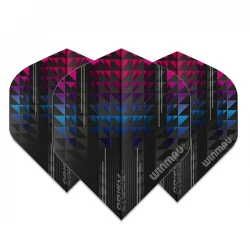 Winmau Prism Alpha Black-Pink Standard Flights