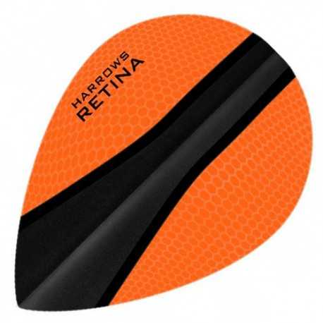 HARROWS RETINA Pear Flights Orange-Schwarz