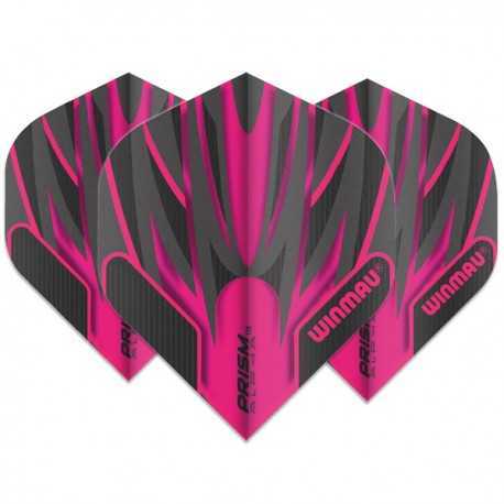 Winmau Prism Alpha Pink Standard Flights