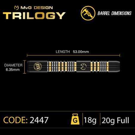 WINMAU MVG Trilogy