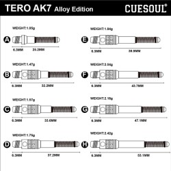 Cuesoul TERO AK7 Alumínio