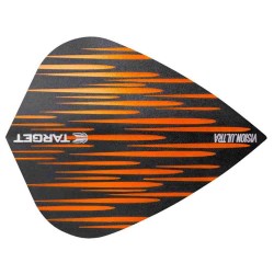 Plumas Target Darts Vision Ultra Spectrum Kite Naranja 332260