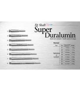 FIT SHAFT CARBON SPINNING Black 18mm