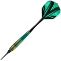 HARROWS VIVID BRASS GREEN. 18gR SOFTIP DARTS