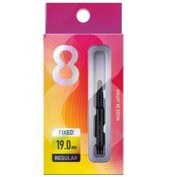 Weizen 8 FLIGHT stecken Sie 19 mm schwarze 3 Uds.