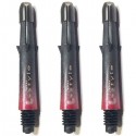 L-SHAFT KARBON Schwarz-Rot kurz 190